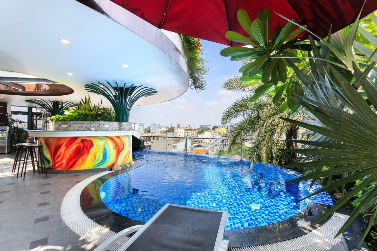 The Garden Building Aparthotel Ho Chi Minh-byen Eksteriør bilde